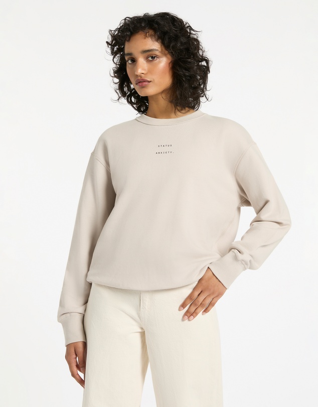 Status Anxiety - Could Be Nice Jumper With Logo
