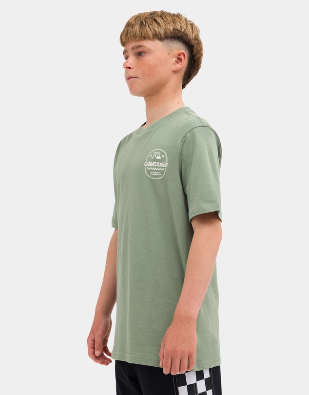 Quiksilver - Boys 8 to 16 Original Stamp T-Shirt