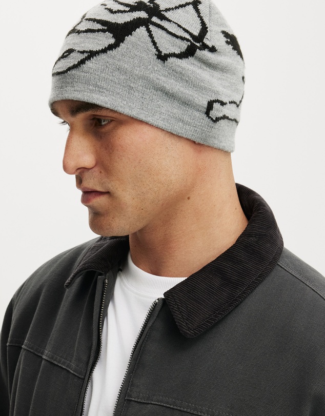 Cotton On - Skull Beanie