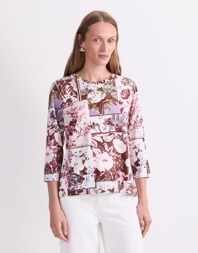 Sportscraft - Tapestry Print Mercerised Tee