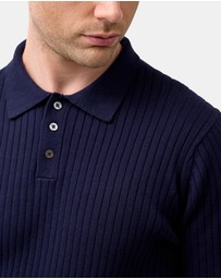 Brooksfield - Polo Pulllover