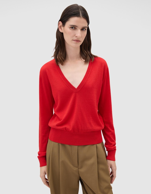 Oroton - Deep V-Knit