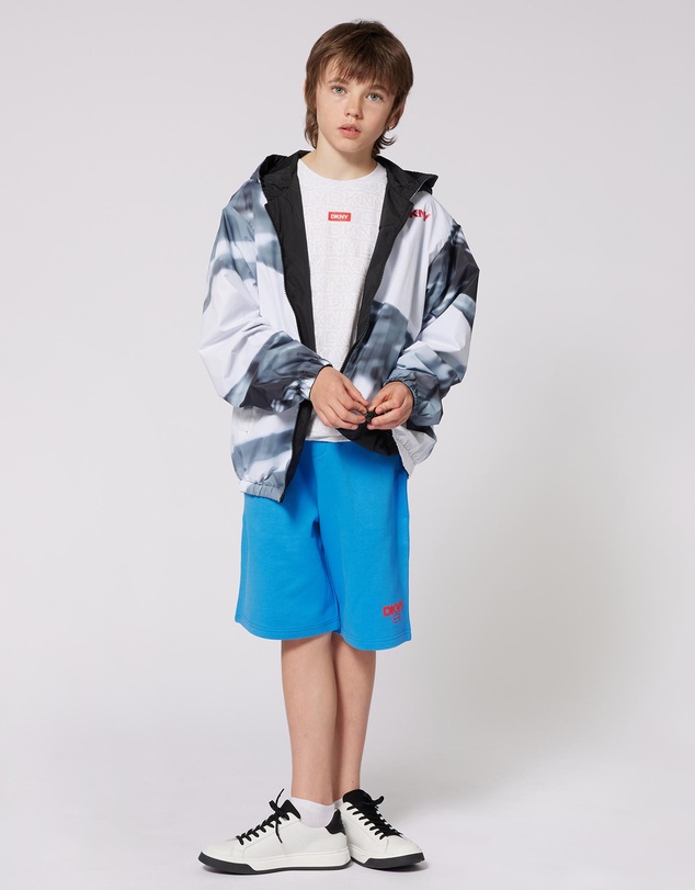 DKNY - Logo Bermuda Shorts - Kids-Teens