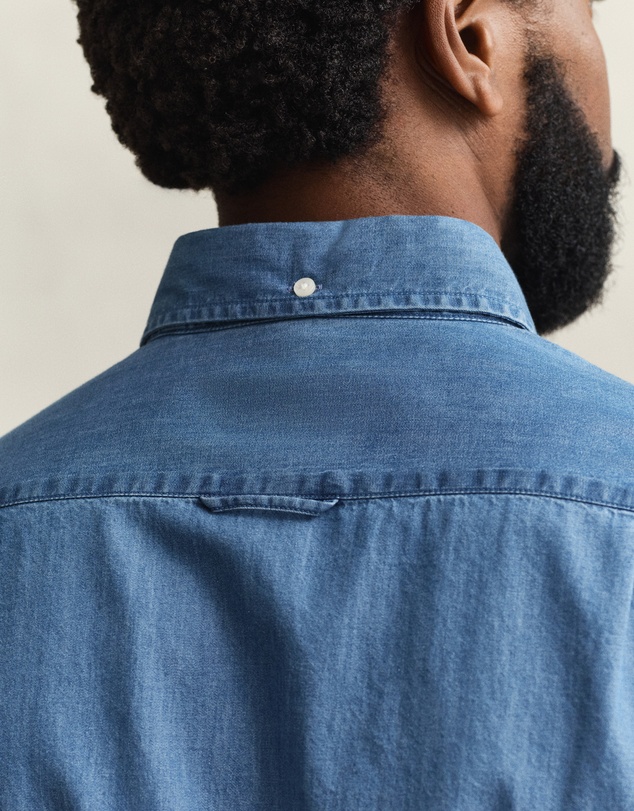 Gant - Slim Fit Indigo Shirt