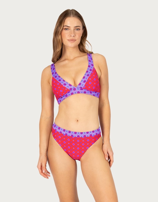Baku Swimwear - Kasbah D/DD Cup Longline Bikini Bra Top