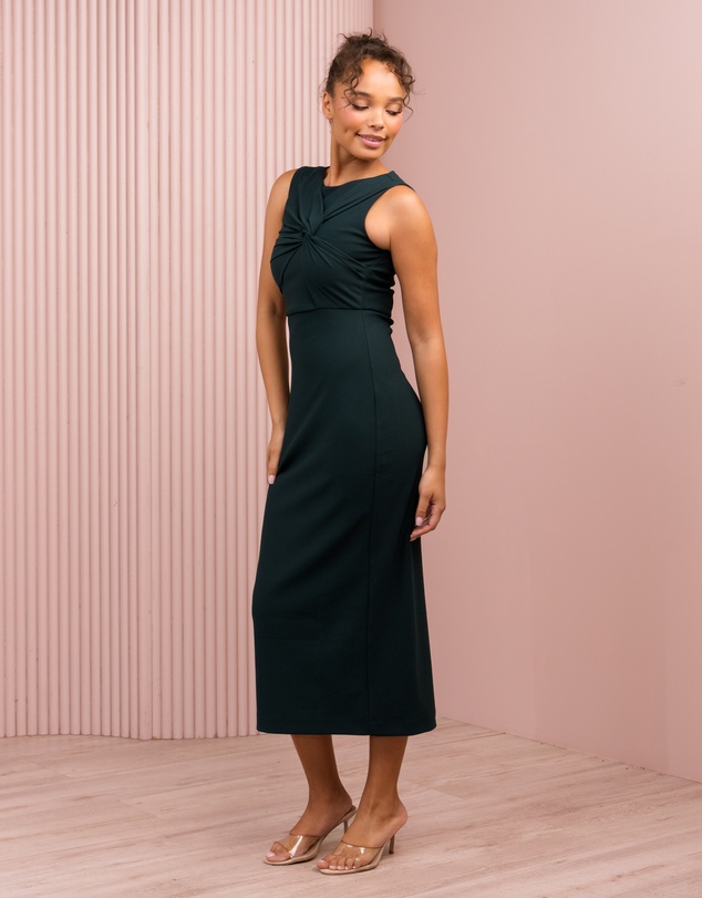 Azzurielle - Raven Sleeveless Midi Dress