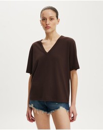Cotton On - The Slub V Neck Tee