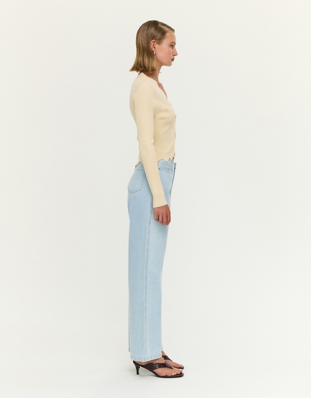 Staple the Label - Gia Crop Knit Top