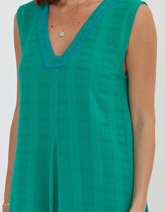 ALEXANDRA - Lyla Dress Emerald