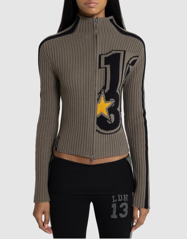 Jaded London - Mint Lucid Knit With Front And Back Artworks