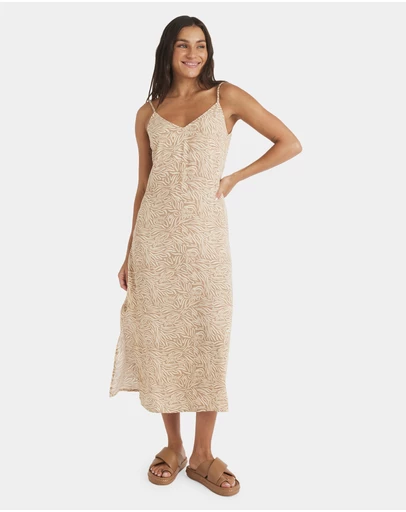 Roxy - Womens Gone WIld Stay Sunny Midi Dress