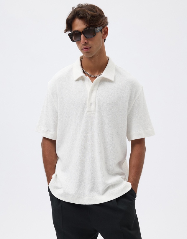 AERE - Mickelson Cotton Polo Shirt
