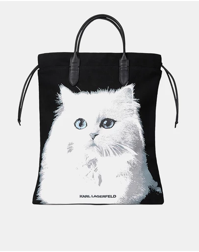 Karl Lagerfeld - Ikon Choupette Tote Bag