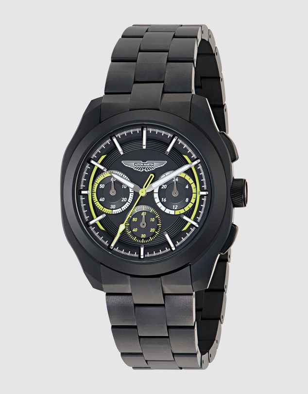 Aston Martin - CRT 42mm Black Ceramic Bracelet Watch
