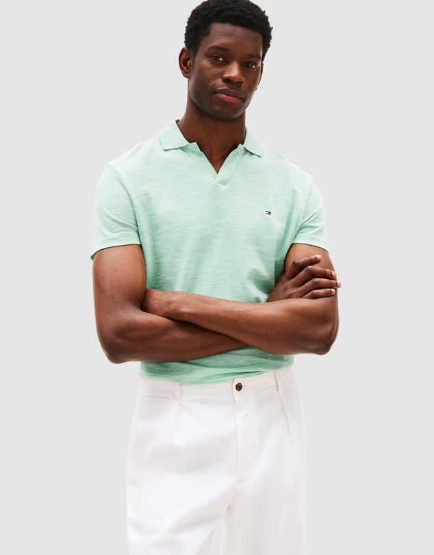 Tommy Hilfiger - Regular Fit Textured Oxford Polo Shirt