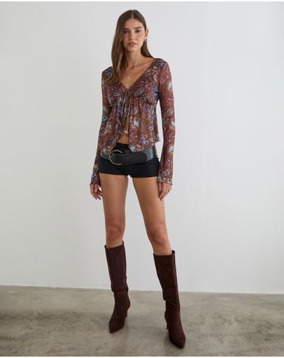 Feathery Paisley