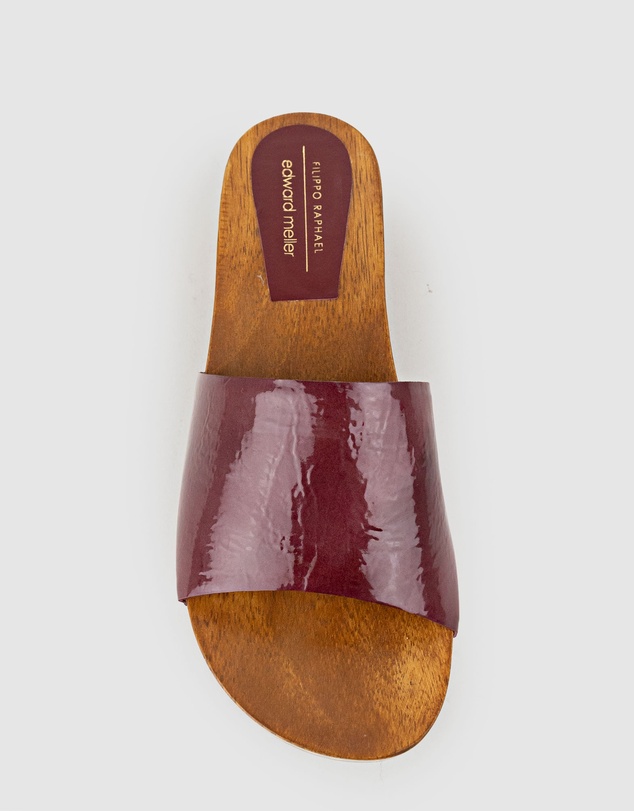Edward Meller - KAIA Slide on Wooden Clog