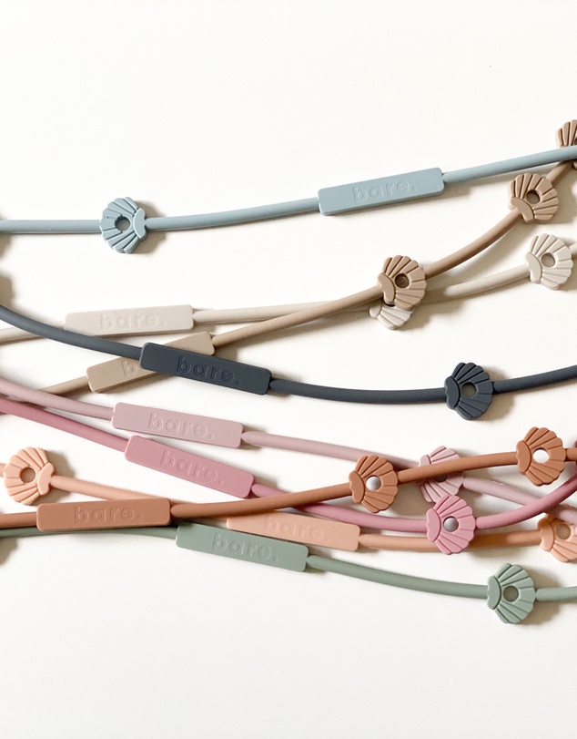 Bare The Label - Shell Silicone Attachment Strap
