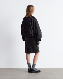 & Other Stories - Voluminous-Sleeve Bomber Jacket