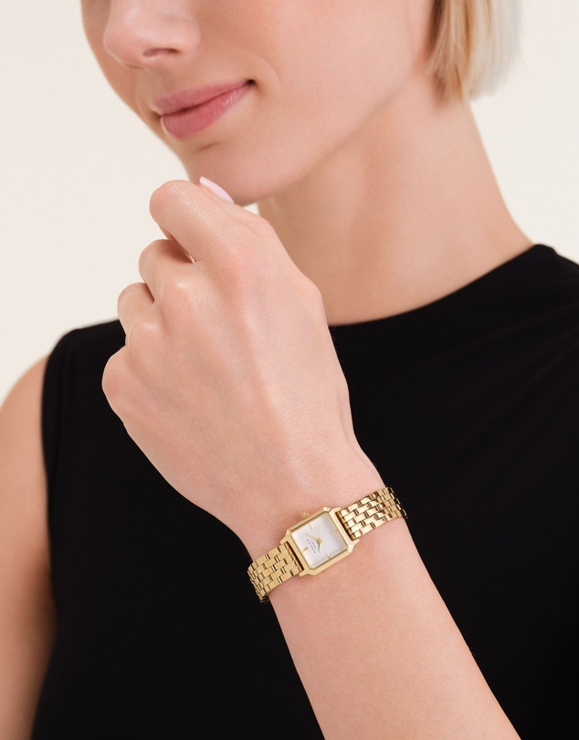 Rosefield - The Boxelle 24.5mm Gold-Tone Bracelet Watch