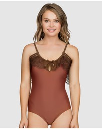 Parfait - Pure Underwired One Piece Swimsuit with Lace Ruffle