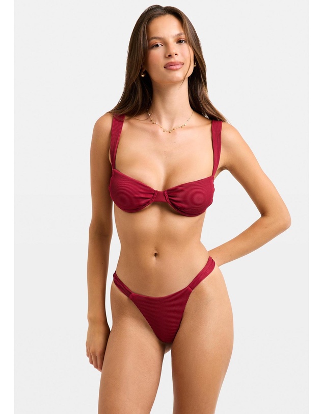 Subtitled - Rib Thick Strap Underwire