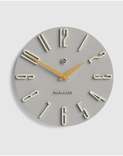 Newgate - Newgate Empire State Wall Clock-Grey