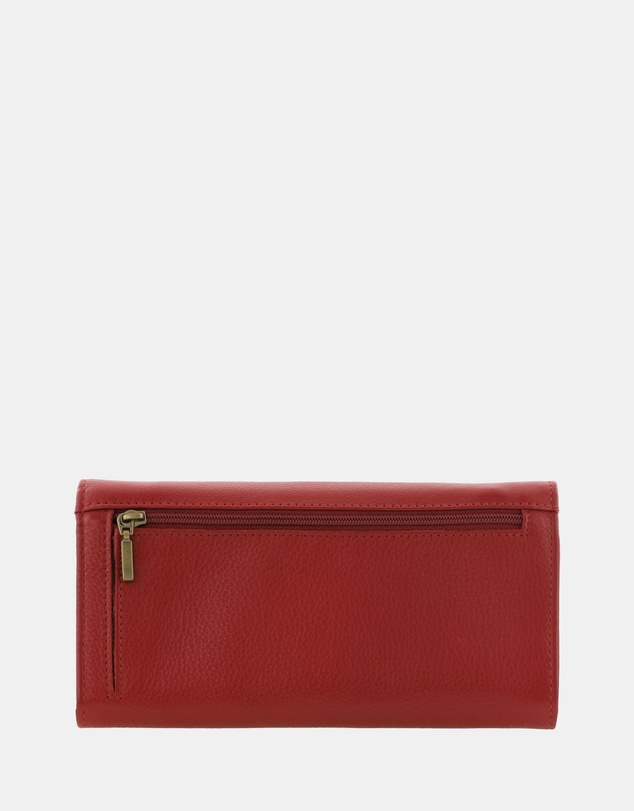 Pierre Cardin - Pierre Cardin Rustic Leather Ladies Wallet