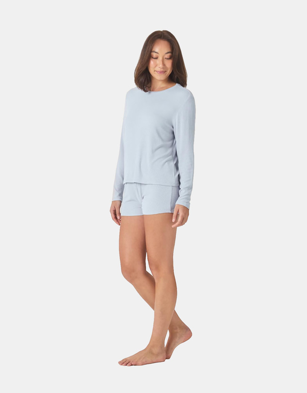 Gingerlilly - Avery Rib Lounge Mini Short