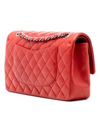 Pre-Loved by Azura Reborn - Pre-Loved Medium Classic Lambskin Double Flap