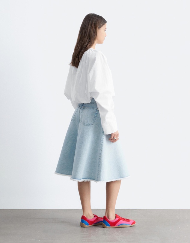 & Other Stories - Gathered Cotton Blouse