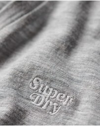 Superdry - Studios Slub Embroidered Vee Tee