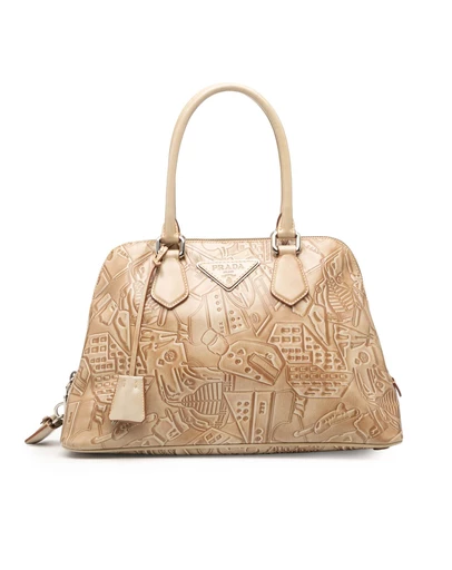 Pre-Loved by Azura Reborn - Pre-Loved Embossed Leather Handbag