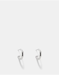 MIMCO - Signatura Charm Hoop Earrings
