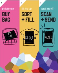 RCYCL - RCYCL The Bag for Unwearable Clothes