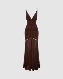 Shona Joy - Emilie Gathered Bodice Maxi Dress