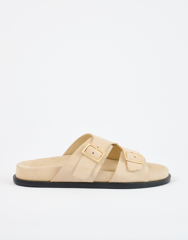 Sol Sana - Sato Footbed Taupe Suede