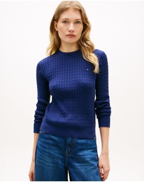 Tommy Hilfiger - Fine Gauge Cable Knit Jumper