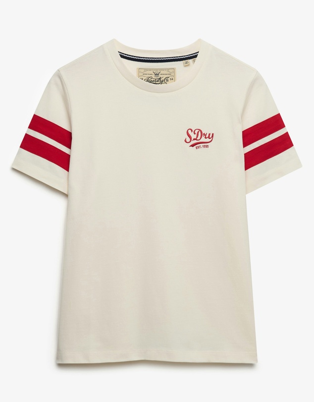 Superdry - Varsity Stripe Script Tee