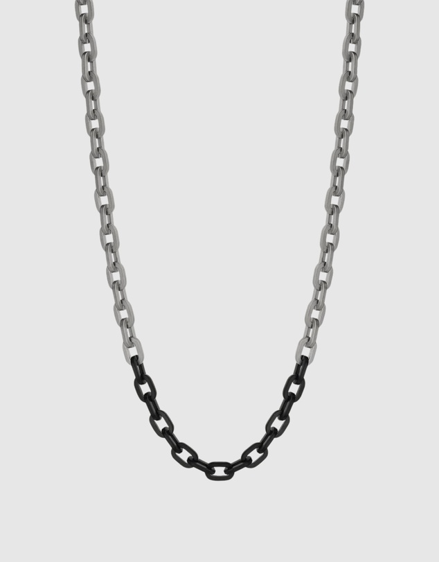 Najo - Echo Men's 2-Tone Steel Necklace