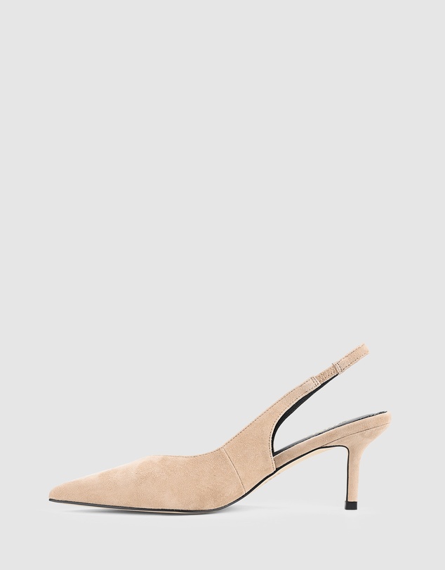 Siren - Yory Slingback Kitten Heels