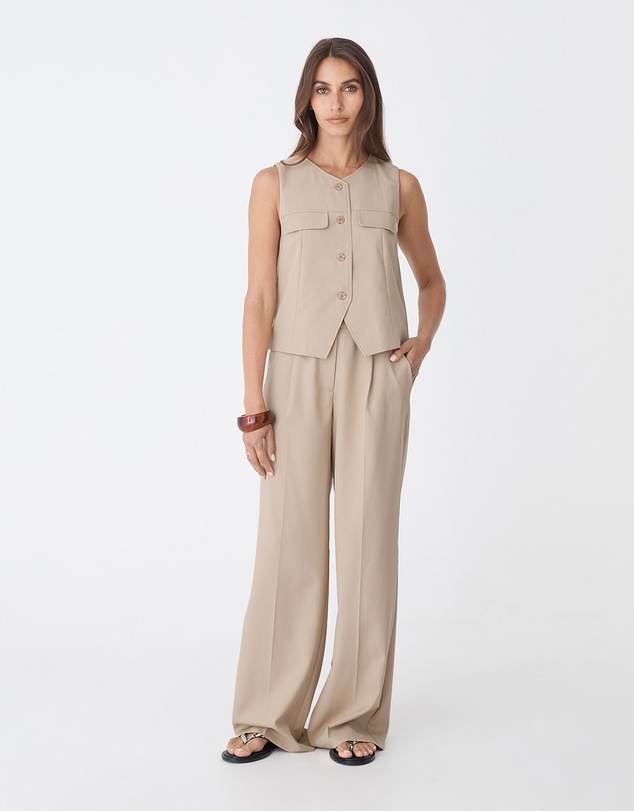 Forcast - Abel Relaxed Pocket Vest