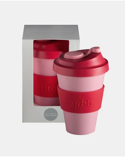 porter green - urbb | biodegradable bamboo coffee cup