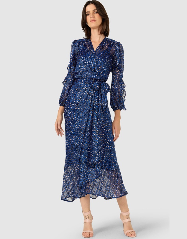 SACHA DRAKE - Shona Midi Wrap Dress