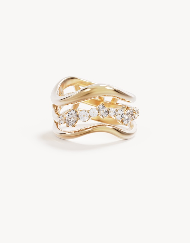 By Charlotte - In the Stars Ilusion Ring