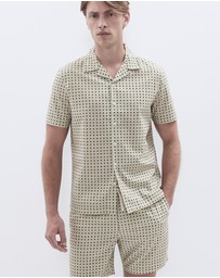 UNISON - Tile Geo Regular Fit Shirt