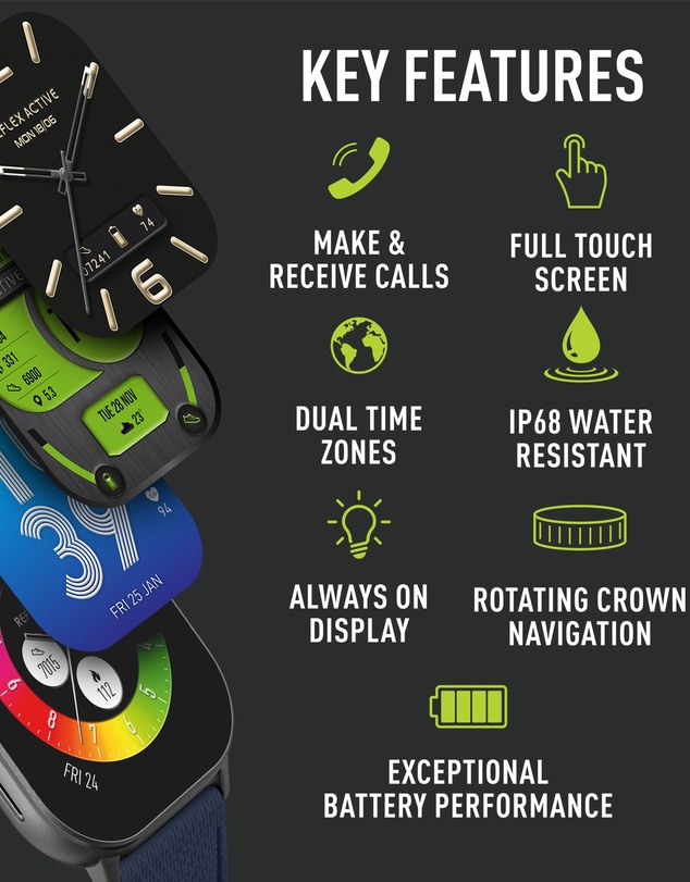 Reflex Active - Series 29 Smart Watch