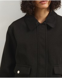 Atmos&Here - Juliet Herringbone Bomber Jacket