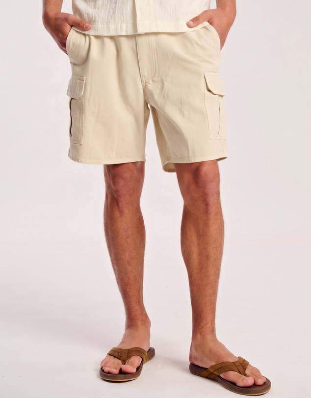 Rolla's - Rolla's Cargo Shorts - Off White