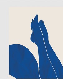 Inka Arthouse - Blue Legs by Henri Matisse Art Print